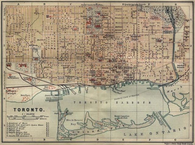 トロント歴史地図
